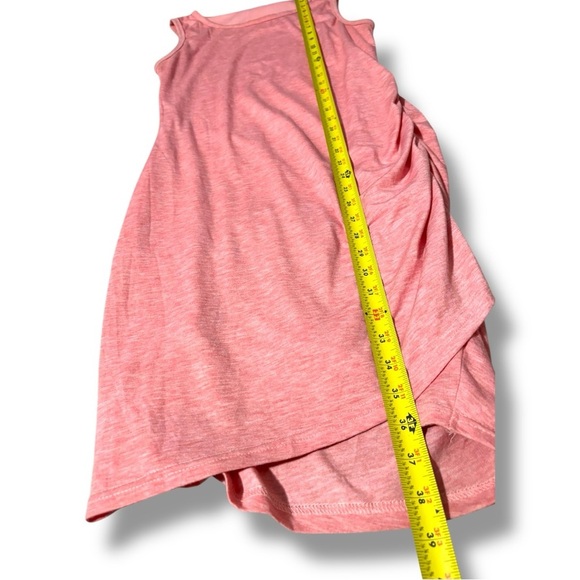 BTFBM Crewneck Rouched Side Pink Sleeveless Mini Dress - Picture 9 of 16